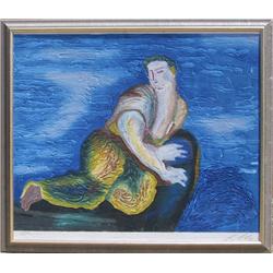 Sandro Chia, Lonely Dude, Carborundum Etching