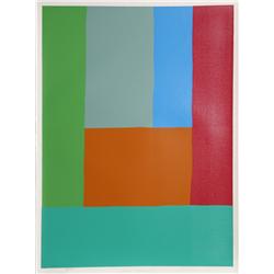 Dan Christensen, Chord Progression I, Silkscreen