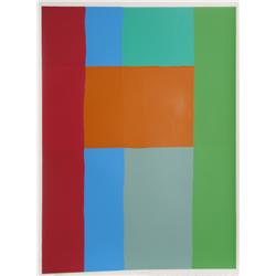 Dan Christensen, Chord Progression II, Silkscreen