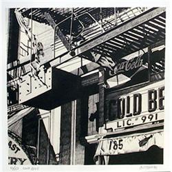 Robert Cottingham, Cold Beer, Lithograph
