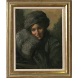 Thomas Cantrell Dugdale, Pauline, Portrait Painting