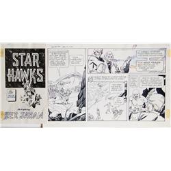 Gil Kane & Archie Goodwin, Star Hawks, Ink Drawing 