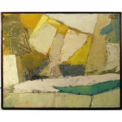 Pinchus Katz, Georgia, Abstract Painting