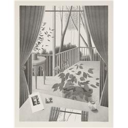 Robert Kipniss, Reminisces, Lithograph
