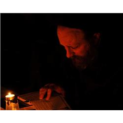 Bob Kolb, Rabbi by Candlelight, Photograph