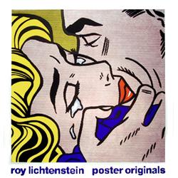 Roy Lichtenstein, Kiss V, Poster