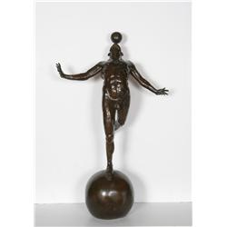 Jorge Marin, Acrobate, Bronze Sculpture