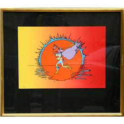 Peter Max, If Series: Runner, Serigraph