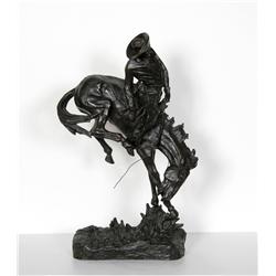 Frederick Remington, Outlaw, Bronze Sculpture