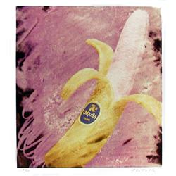 Mimmo Rotella, Chiquita, Serigraph