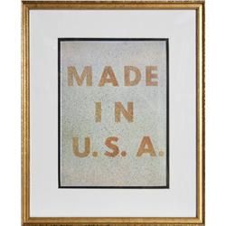 Ed Ruscha, America: Her Best Product, Print