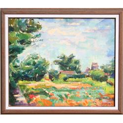 Elijah Silverman, Sheepshead Bay, Brooklyn, Painting