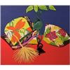 Image 2 : Hunt Slonem, Two Vibrant Still Life Serigraphs