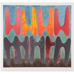 Philip Taaffe, Abstract Serigraph