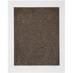 Mark Tobey, Psaltery, Abstract Etching