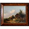 Image 1 : Cornelius Van Leemputten, Barnyard Scene, Painting