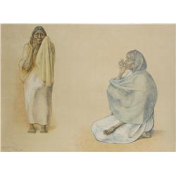 Francisco Zuniga, El Señal, Lithograph