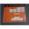 Image 7 : Mitsubishi # SJ-11 A AC Spindle Motor