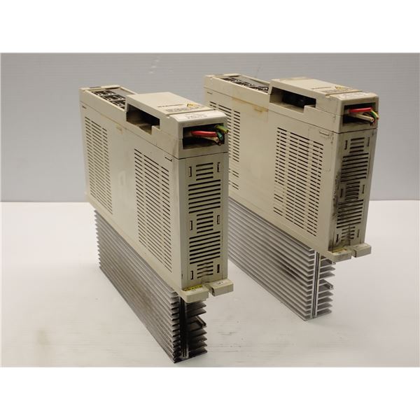 (2) Mitsubishi # MDS-A_V1-20 Drives