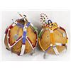 Image 4 : Pair of African Beaded Gourd Rattles