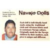 Image 8 : 2 Navajo Cloth Dolls by Frederick Jim