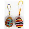 Image 1 : 2 Huichol Beaded Eggs