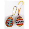 Image 5 : 2 Huichol Beaded Eggs