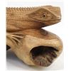 Image 8 : Indonesian Carved Chinaberry Wood Burl Lizard