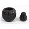 Image 1 : 2 Miniature Santa Clara Pottery Jars
