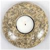 Image 3 : Fossilized Coral and Marine Disk Candle Holder