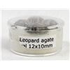 Image 4 : 4 Leopard Agate Cabochons