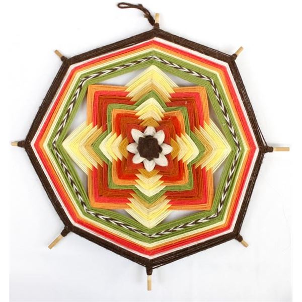 Hand Crafted Yarn God's Eye