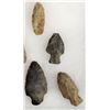 Image 6 : 13 Prehistoric Native American Stone Arrowheads