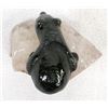 Image 8 : Carved Jade Bear Perched on Crystal Specimen