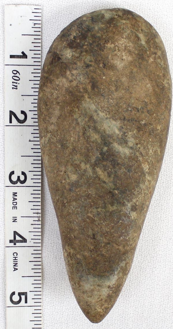 Prehistoric Native American Stone Plummet