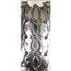 Image 2 : Navajo Sterling Hand Stamped Money Clip