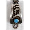 Image 3 : Navajo Sterling Silver Turquoise Watch Band