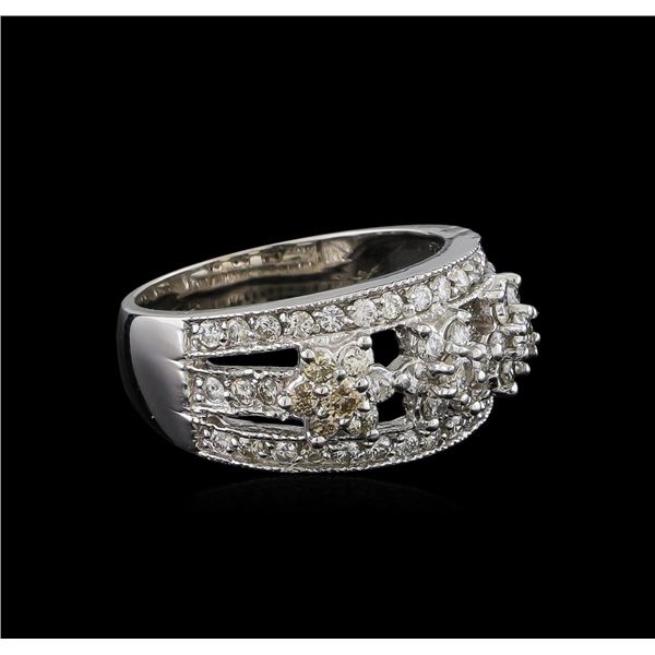 1.04 ctw Diamond Ring - 14KT White Gold