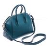 Image 3 : Givenchy Blue Grained Leather Mini Antigona Tote Bag