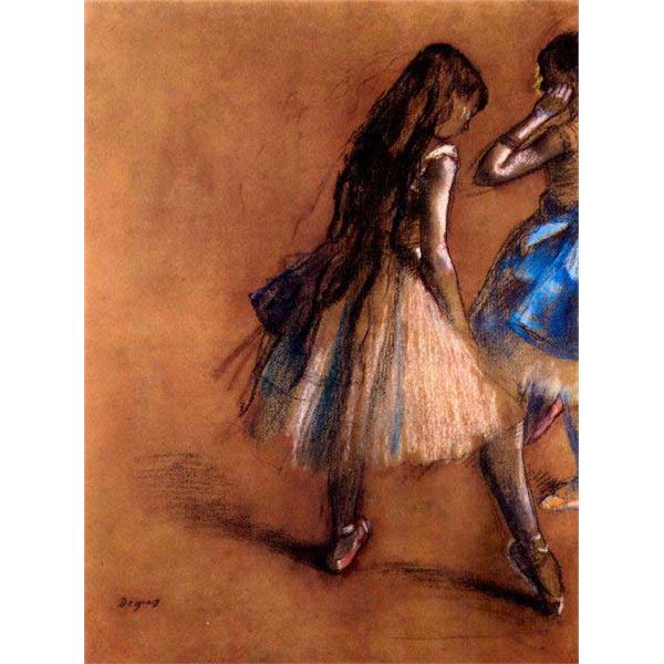 Edgar Degas - Two Dancers #1