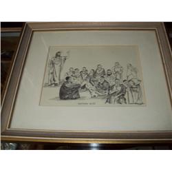 Set of 3- James Mallory Willson sketches