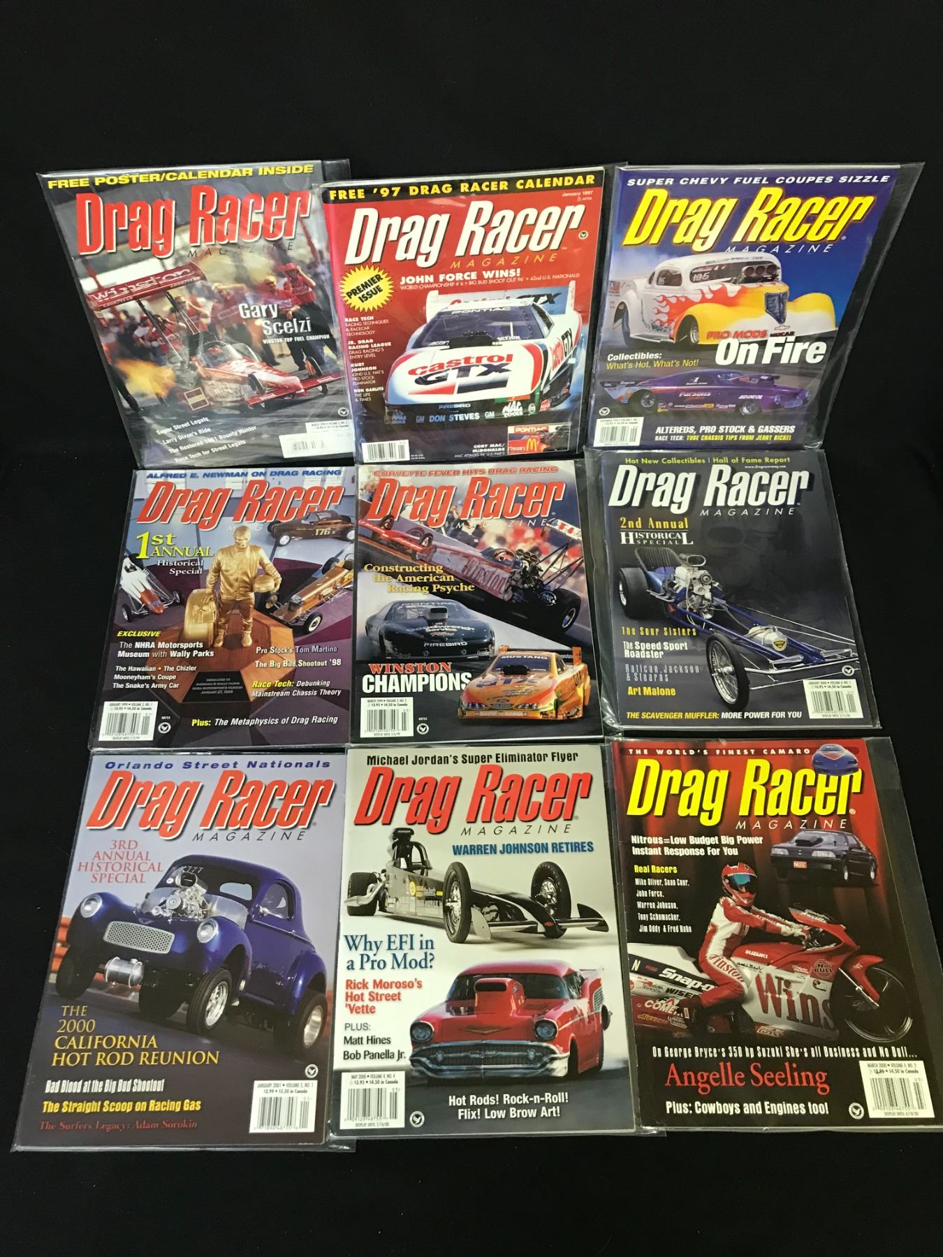 DRAG RACER MAGAZINE LOT