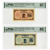 Image 1 : Federal Reserve Bank of China, 1938 Issued Banknote Pair
