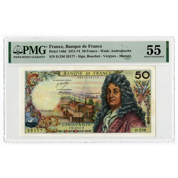 Banque de France, 1974 Issue Banknote