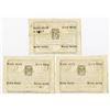 Image 2 : Italy, Repubblica Romana, 1798, 9 Paoli, P-S539, Issued Banknote Trio.