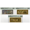 Image 1 : Bank of Korea. 1952-53 (4285-4286). Set of 3 Issued Banknotes