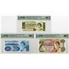 Image 1 : Government of St. Helena. ND (1981-86). Group of 3 Issued Banknotes