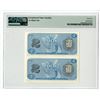 Image 2 : Banco Central de Venezuela, 1989 Uncut Specimen Banknote Pair