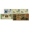 Image 1 : Ohio, Pennsylvania, and New York, Obsolete Banknote and Scrip Note Quintet, ca.1859-62