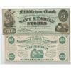 Image 1 : New Hampshire and New York Advertising Banknote Pair, ND (1860-70's)